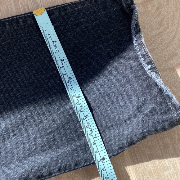 Levi’s Ribcage Straight black jeans size 25 - Picture 6 of 8